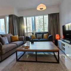 1 Bedroom in Dubai Marina Walk, Partial Water View