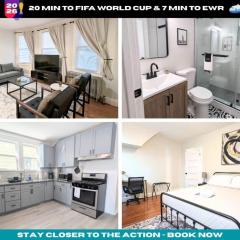 Cozy Gem 18Min to EWR 8min to NYC Train & Parking