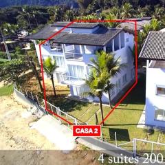 Frente Mar e Pé na Areia Casa 2 Praia da Sununga