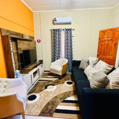 Oceanfront 3BR Comfort Apartment with AC, Wifi and Backup Power