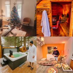 Serene Getaway Nordic Spa, Sauna, Nature and Pool