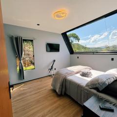 Recanto do Tabuleiro chalé com hidro, lareira, churrasqueira e cozinha perto de floripa