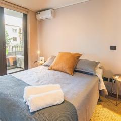 HOM I Lujoso Depto 2D2B, Ñuñoa con Estacionamiento