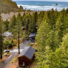 Rustic Arch Cape Getaway w Vibrant Interior Walk to the Beach Cape Wonder