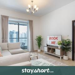 StayShort - Comfy 1-Bedroom Apartment Perfect for 4 in JLT