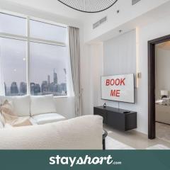 StayShort - Sophisticated 1-Bedroom With Skyscrapers View at Botanica Tower