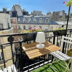 Appartement 1 chambre entièrement rénovée - Vue sur les toits de Paris - 2 personnes