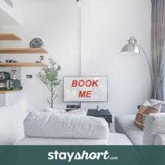 StayShort - Soothing Studio Apartment in Collective Tower at Dubai Hills