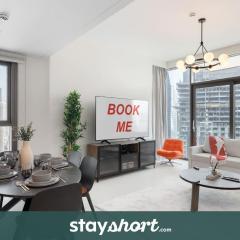 StayShort - Breath-taking 2BR in Downtown with Burj Khalifa Views - Sleeps 6