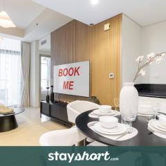 StayShort - Classy 2BR in Business Bay with Wonderful Views