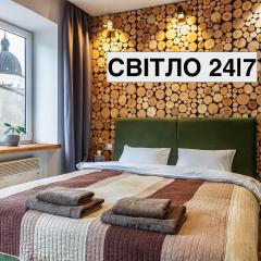 Stylish flat near Rynok Square-Self check-in & Netflix