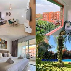 Appartement Haut Standing Hivernage, Piscine, Centre Marrakech