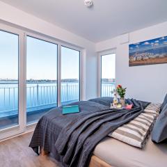 Schleivilla Ahoi by Seeblick Ferien ORO 3 SZ Sauna Kamin Wasserlage