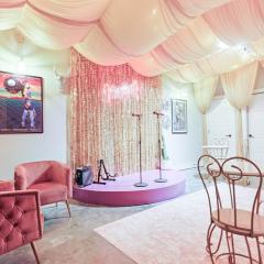 Bachelorette Pad Stage and Neon Vibe