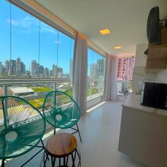 Apto c/ churrasq. a 450m do mar, Perequê SRF0601