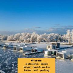 HT Houseboats - domki na wodzie - sauna, motorówka, rowerki wodne