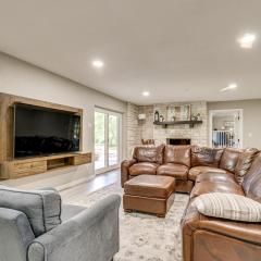 Home Gym, Office and Dock! Seguin Riverfront Retreat