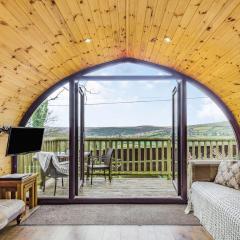 The Pod overlooking Dartmoor