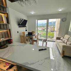 Moderno Apartamento con piscina Villavo Relax