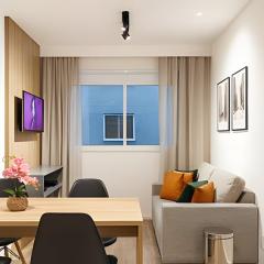 Apartamento Novíssimo no Centro Histórico SP