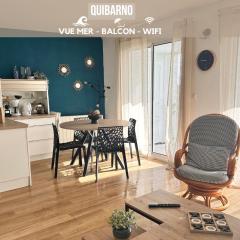 Appartement vue sur mer, à deux pas de la plage