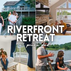 Relaxing Riverfront Family Escape w Private Dock