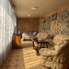 A cozy room in a private house Guests live alone