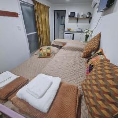 Container Habitacional frente a la laguna