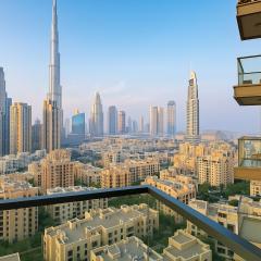 Burj Khalifa View 1BHK 5 people Downtown Dubai