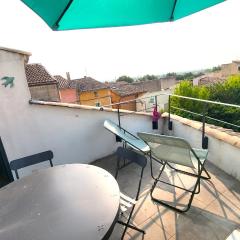Townhouse with rooftop