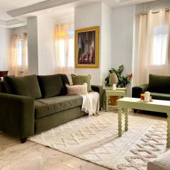 Le Vert Panoramique, a green haven with terrace