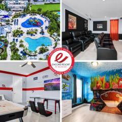 Home With Movie Theater, Game & Theme Room Near Disney With Resort & Waterpark Access - 7621Wi