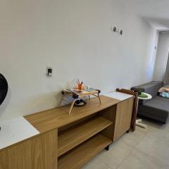 Flat a 70 mts da praia de Luís correia