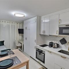 Small Mezzanine Loft Modern & Bright