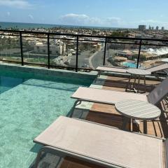 Apt a 250m da praia de Stella Maris