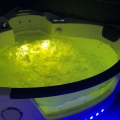 Pause romantique à bulles