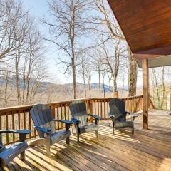 2 Mi to Ski Slopes! Mtn-View Home in Mars Hill