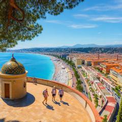 Logement, promenade des anglais , proche aéroport , face à la mer