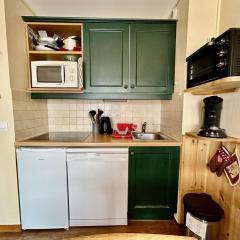 Charmant T2 avec grande terrasse, proche télécabines et commerces, parking inclus - FR-1-330F-43