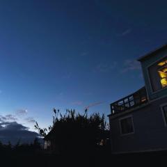 Cabaña vista al Mar