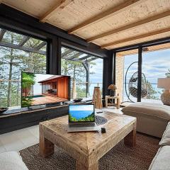 Chalet Eden Roc luxueux avec Jacuzzi et Sauna Privés 6 personnes