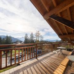 Top Floor Alpine Chalet Apartment in Grillon