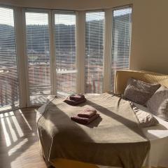 Rooftop apartment with stunning view