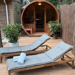 Forest house with sauna