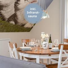 Lotsenkoje Fehmarn mit Balkon & Sauna, perfekt für Familien