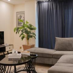 Modern CityView 1-Bed Balcony and Fast WiFi