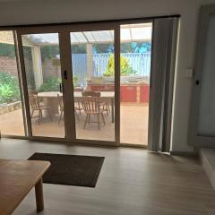 Secluded and private part of the house with space