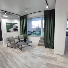 Апартаменти з терасою в центрі Києва