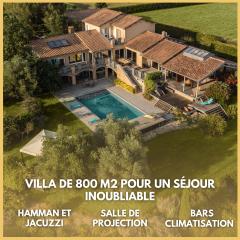 La Villa Bleue, avec Hammam, Piscine et Jacuzzi