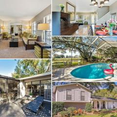 Stunning Home w Heated Saltwater Pool & Pond View